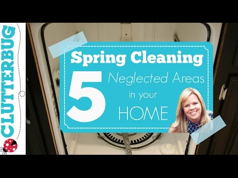 Spring Cleaning Routine - 5 Areas to Deep Clean in your Home