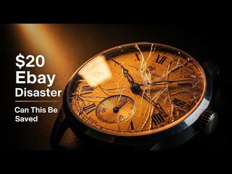 I Bought a Broken Cartier Tank on eBay — Full Vintage Restoration Under $1,000