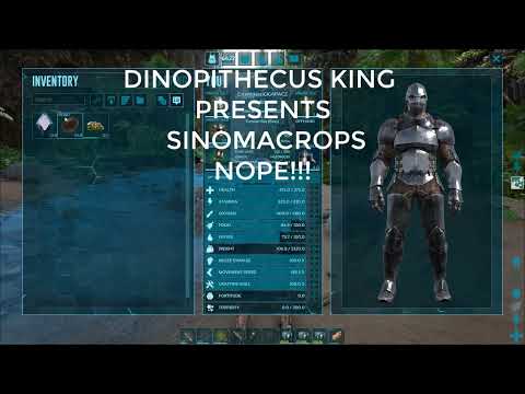 Ark Survival Evolved - NOPE Sinomacrops NOPE !