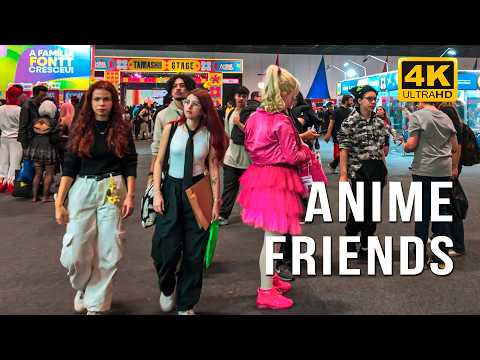 ANIME FRIENDS 2025 【4K】 MAIOR EVENTO DE ANIME E CULTURA POP ASIÁTICA DA AMÉRICA LATINA BY OMELETE