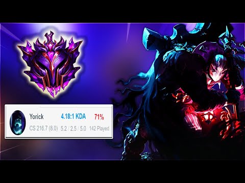 How I Got Master 71% Win Rate (Yorick only) -  Rank 1 Yorick Guide To Climbing l League of Legends