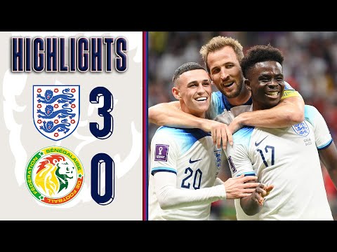 ⏪ | Henderson Kane & Saka On Target! | England 3-0 Senegal | FIFA World Cup 2022 | Highlights