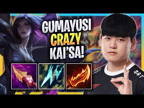 GUMAYUSI CRAZY GAME WITH KAI'SA! - T1 Gumayusi Plays Kai'sa ADC vs Zeri! | Season 2023