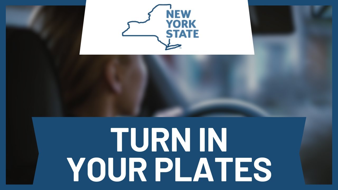 NY DMV: How to Turn in Plates (Step-by-Step Guide)