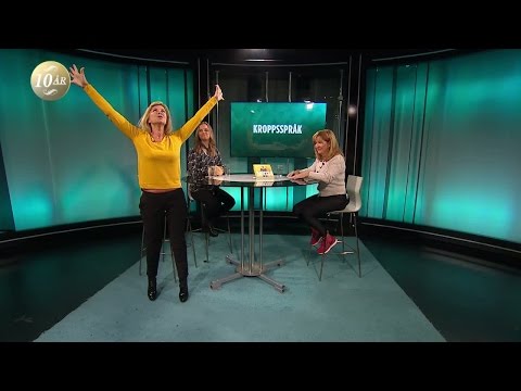 Så lurar du hjärnan med kroppsspråket - Malou Efter tio (TV4)
