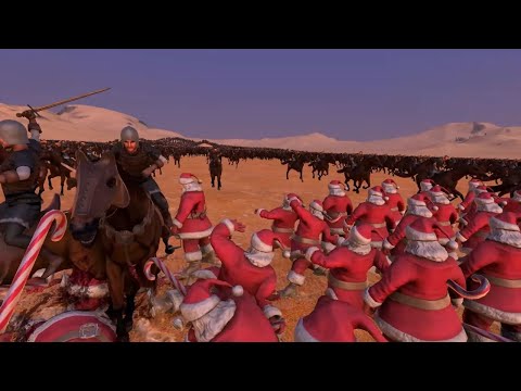 5000 Cavalry's vs 5000 Santa's | Ultimate Epic Battle Simulator |