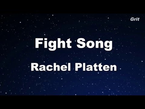 Fight Song - Rachel Platten Karaoke 【No Guide Melody】Instrumental