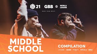 *Middle school 🇧🇪 Tag Team elimination* - Middle School 🇧🇪 | Winner's Compilation | GRAND BEATBOX BATTLE 2021: WORLD LEAGUE