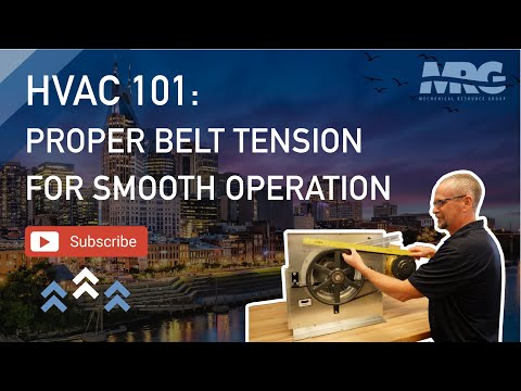 The Ultimate Guide to Proper Belt Tension for HVAC Systems