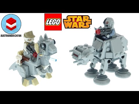 Vidéo LEGO Star Wars 75298 : Microfighters AT-AT contre Tauntaun