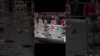 How earthquake resistance structure is tested through model. #earthquake #building #resistance