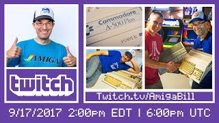 9/17/2017 Commodore Amiga IRL - A500+ Unboxing & Chill
