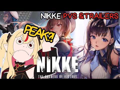 Retired Gacha Player Reacts to NIKKE PVs & Trailers.. #nikke 【Ruby Runeheart】