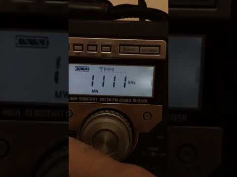 Seattle, Washington (Delridge) Nighttime AM Bandscan - August 19, 2018