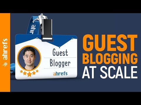 Guest Posting at Scale: Get Tons of High Quality Backlinks Video