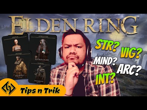 Elden Ring Class Selection and Leveling Tutorial for BEGINNERS! #soulstips