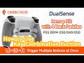 How To Use The Key Combination Function CHARM FOCUS PS5 4 Back Paddle Remap Kit