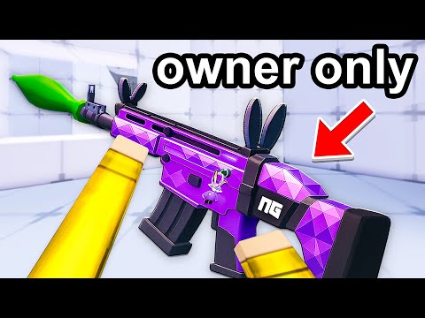 I Got OWNER ONLY Weapons in Rivals!