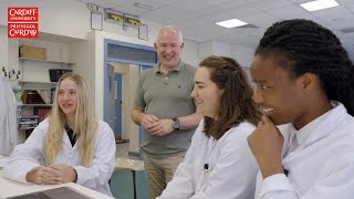 Dr Steve Hiscox and Isabel Nwagu from the School of Pharmacy and Pharmaceutical Sciences talk the Cancer Biology & Therapeutics MSc programme.