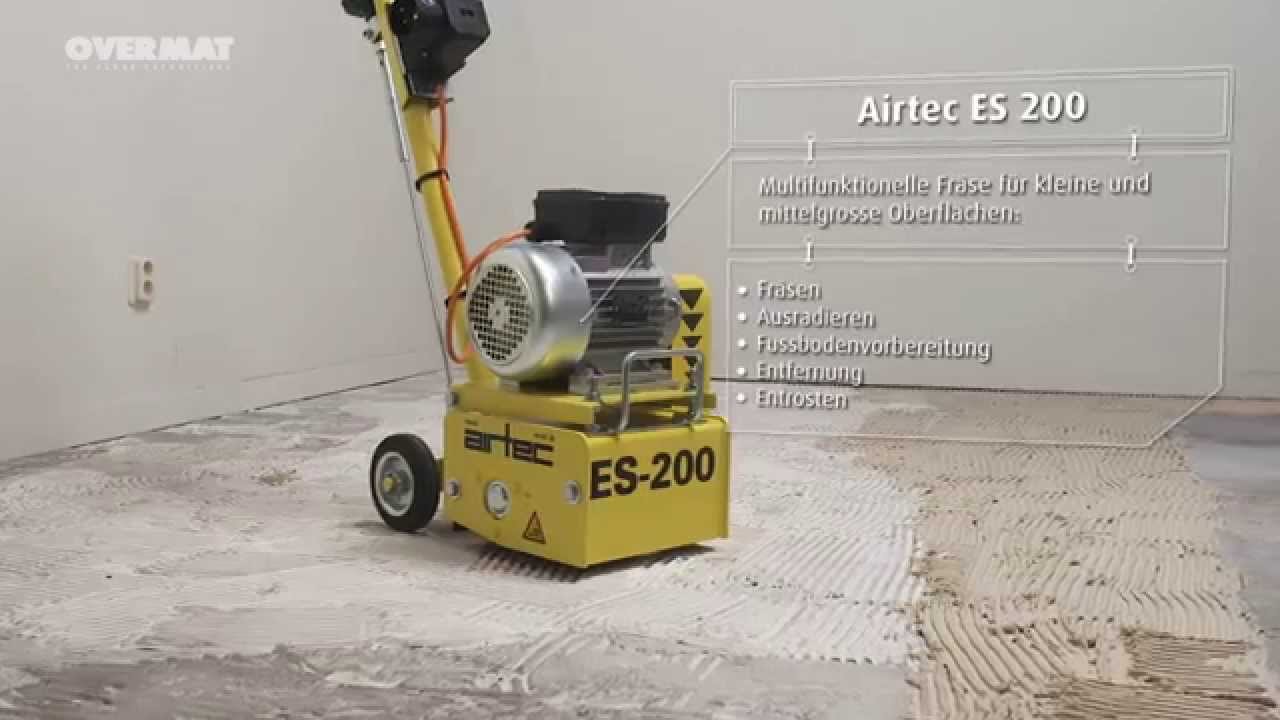 Rainureuse sol béton