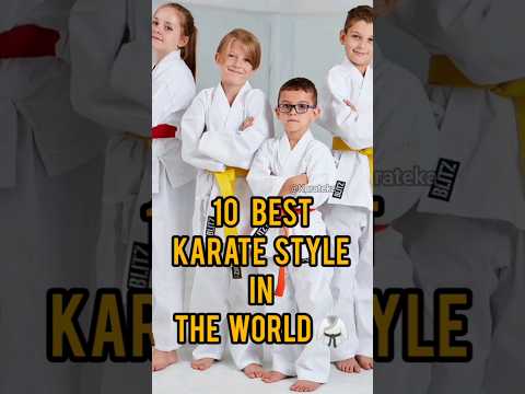 top 10 best karate style in the world #shots #karatekata