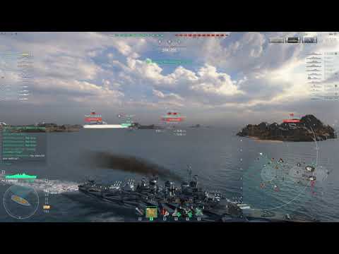 WoWs Vermont 72k salvo. Goodbye Georgia. Reupload thanks to JJHawk.