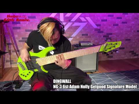Immagine DINGWALL NG-3 6st Adam Nolly Getgood Signature Model (Blueberry) - 10