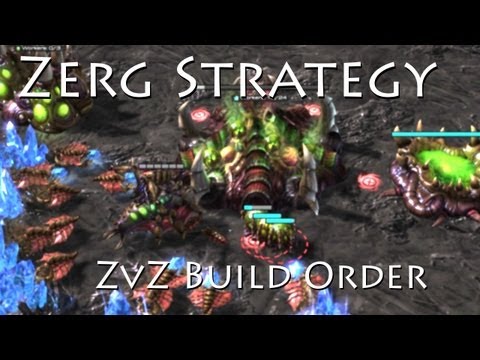 Starcraft 2 HotS - Zerg Build Order - 10 Pool Baneling All-In vs. Zerg