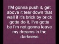 Brian Harvey "I Can" lyrics on screen 
