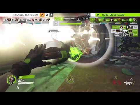 Coolmatt with an insane save Philadelphia Fusion vs Houston Outlaws