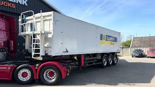 Stas S300CX 55m3 Alcoa Klep/deuren 2 Graanluiken NL Trailer APK/TUV 1 Kippauflieger | Bild 4 - Autoline