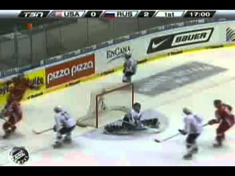 WCJ 2008  Bronze medal game  Russia vs USA  Russians goals