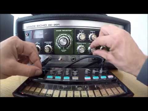 KORG VOLCA FM & SPACE ECHO - Dub Chords