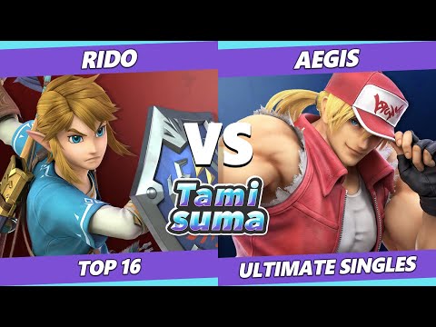 TAMISUMA 229 Top 16 - Rido (Link) Vs. Aegis (Terry) SSBU Smash Ultimate