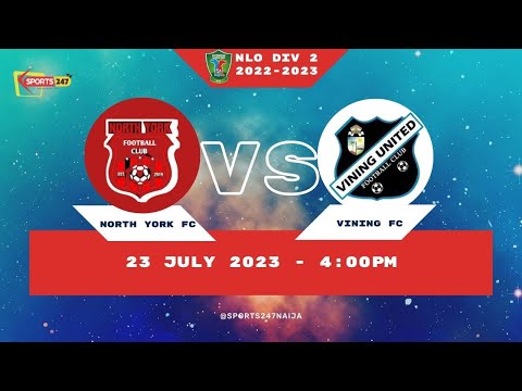 NORTH YORK FC  VS VINING FC