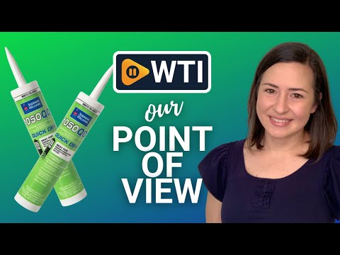 Sherwin Williams 1050QD Siliconized Acrylic Latex Caulk 10.1oz White Quick Dry - WTI product video review