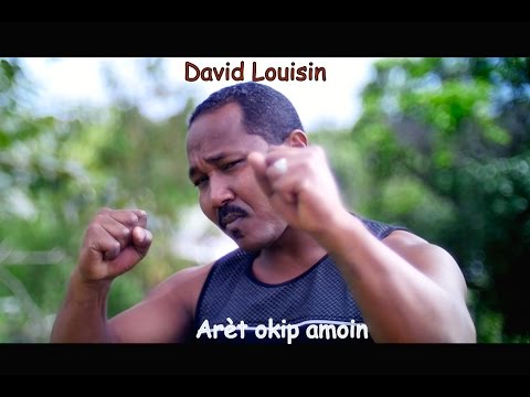 DAVID LOUISIN   Arrèt okip amoin (clip Officiel)
