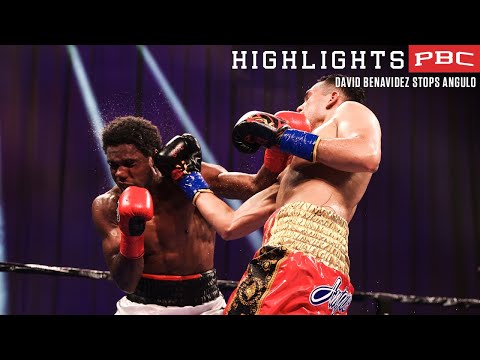 David Benavidez stops Angulo | Benavidez vs Andrade: November 25, 2023 - PBC on Showtime PPV