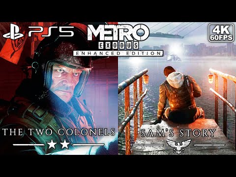 Metro Exodus Enhanced Edition THE TWO COLONELS & SAM'S STORY DLC Gameplay Walkthrough [PS5 4K 60FPS]