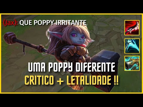 A BUILD SECRETA DA POPPY | [SIMPLESMENTE IMORAL] | League of Legends