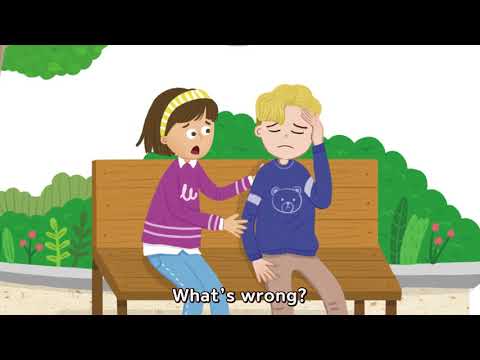 Let's Smile 6 Unit 7 Song - What's Wrong?