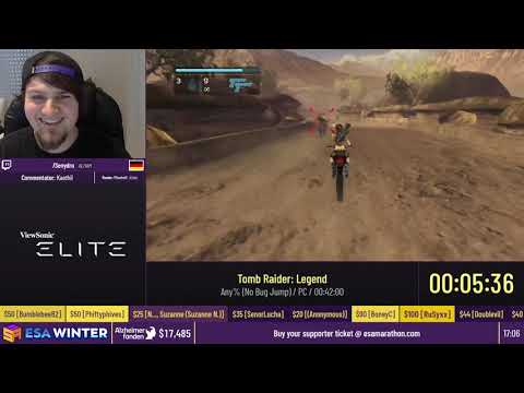 Tomb Raider: Legend [Any% (No Bug Jump)] by Senydro - #ESAWinter21