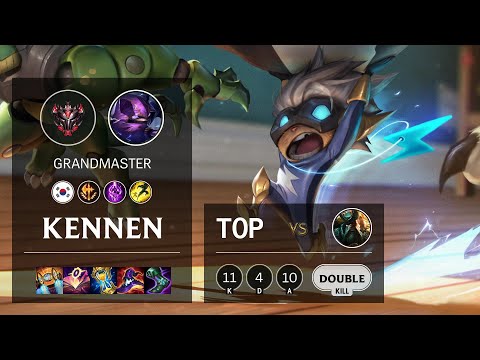 Kennen Top vs Gangplank - KR Grandmaster Patch 11.4