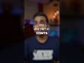 5 Aesthetic Fonts - Part 1