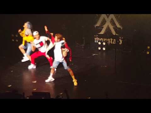 170716 Monsta X in Atlanta -  24K Magic (Shownu, Minhyuk, IM  Stage)