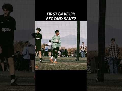 Which brother did it better? Carlos or Emilio? 🙈🧤⚽️ #gk #whatasave #goalkeepertraining