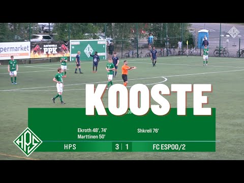 KOOSTE: HPS 3-1 FC Espoo/2 18.6. + Niklas Ekrothin kommentit - HPS TV