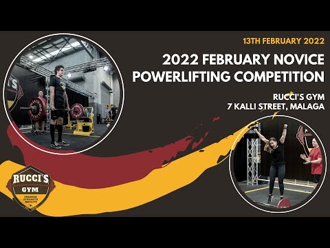 2022 February Novice Powerlifting Competition