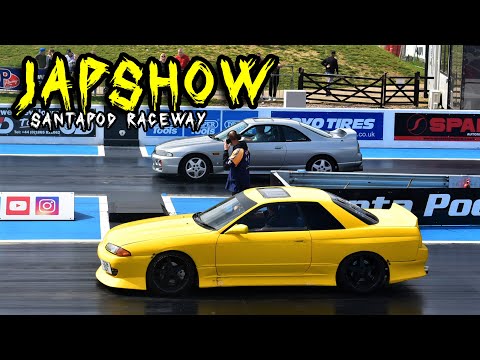 JAPSHOW 2019✌ (SANTA POD RACEWAY) Epic sounds, Drag Racing Compilation