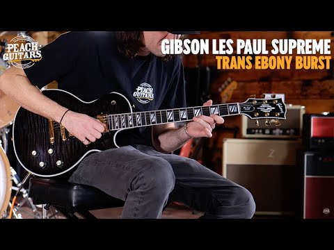No Talking...Just Tones | Gibson Les Paul Supreme | Trans Ebony Burst